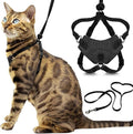 Houdini™ Escape Proof Kitten Harness and Leash Set by OutdoorBengal – Black by OutdoorBengal
