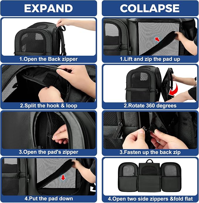 Apollo Walker Pet Carrier Backpack - Image 3