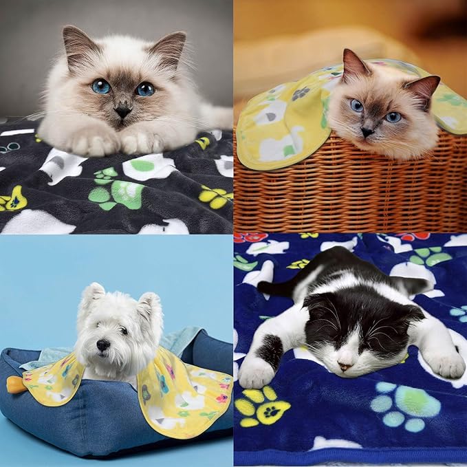 Rezutan Dog Blanket for Medium Dogs 1 Pack 3 Premium Soft Cat Puppy Blankets - Image 5