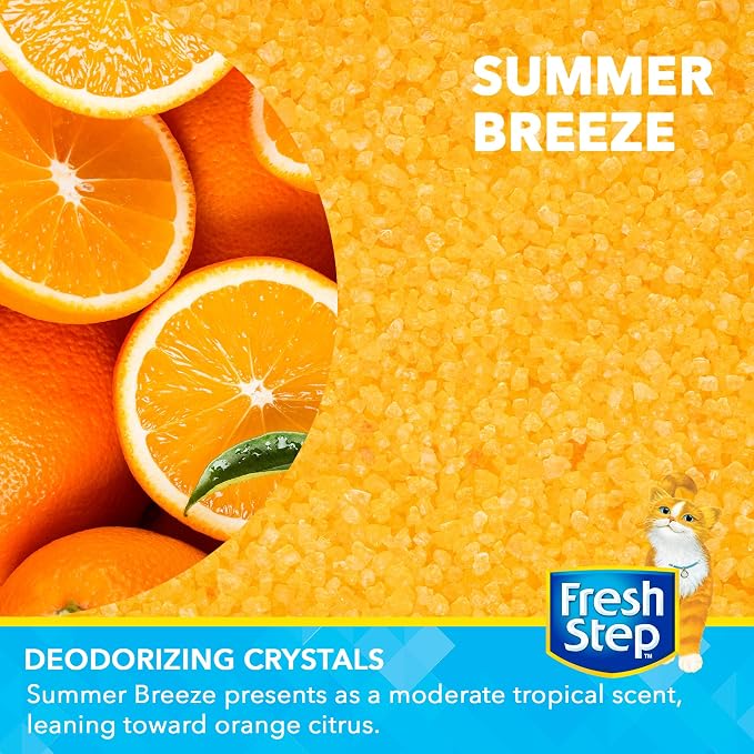 Fresh Step Cat Litter Crystals Deodorizer, Non Toxic Odor Neutralizing Crystals - Image 2