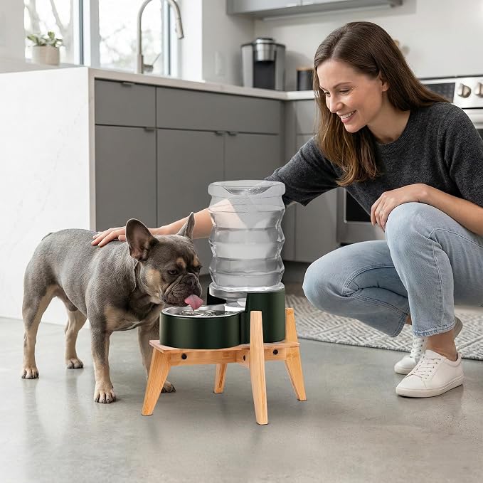 Dog Water Bowl Dispenser Stand - Image 9