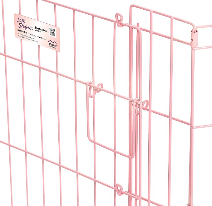 MidWest Homes for Pets Folding Metal Puppy / Dog Exercise Pen, Indoor/Outdoor - Image 3