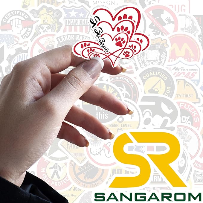 Custom Paw Pet Sticker Personalized Heart Name Pet Paw Cat and Dog Lover - Image 7