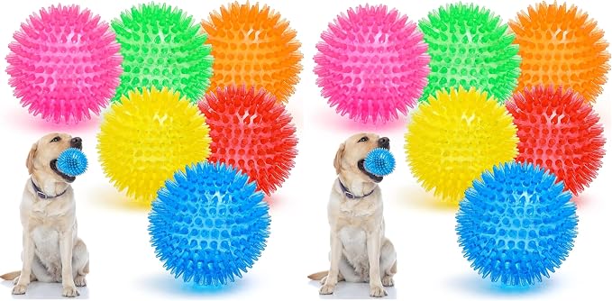 VITEVER 3.5” Squeaky Dog Toy Balls Puppy Chew Toys by VITEVER