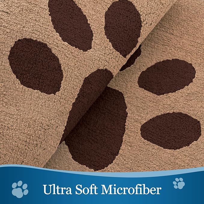 Buganda Dog Door Mat for Muddy Paws, Absorbent Dirt Trapper Washable Indoor - Image 4