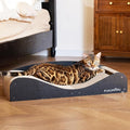 FUKUMARU Cardboard Cat Scratcher Bed, Extra Long 29.1 Inch Cat Scratch Bed by FUKUMARU