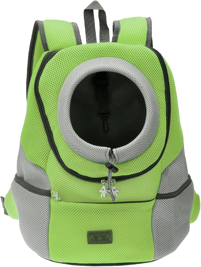 Mogoko Airline Approved Cat Dog Backpack, Puppy Pet Carrier Front Bag by Mogoko