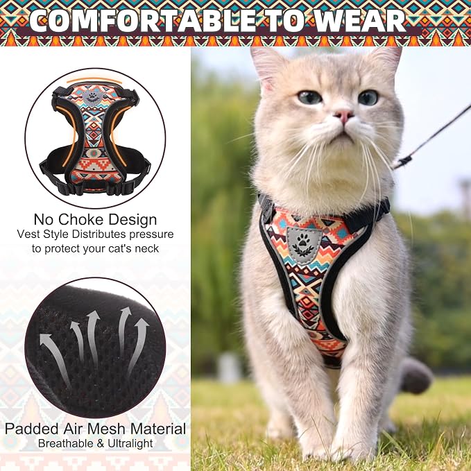 KOOLTAIL Cat Harness and Leash Set, Escape Proof - Image 5