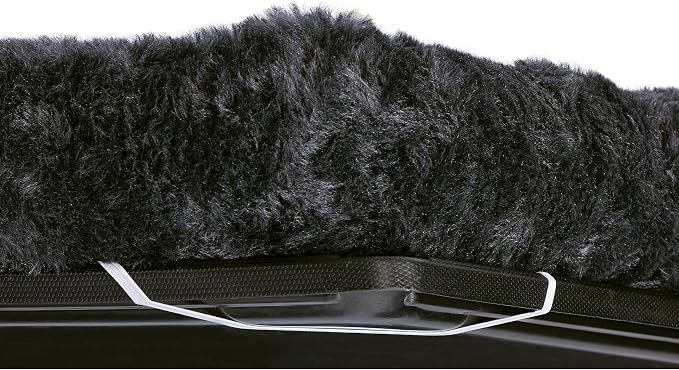 MidWest Homes for Pets QuietTime XXS Dog Bed – Gray Faux Fur Bolster, - Image 2