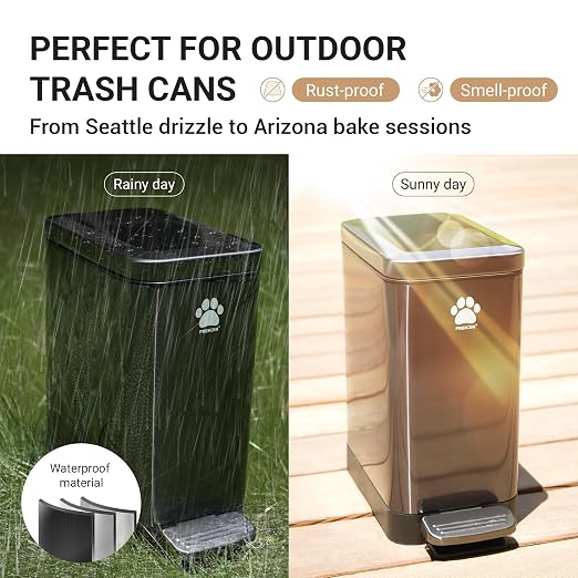 Dog Poop Trash Can Outside - Image 5