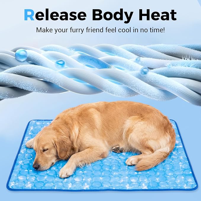 Dog Cooling Mat, Arc-Chill Cooling Fiber Self-Cooling Pad - Image 3