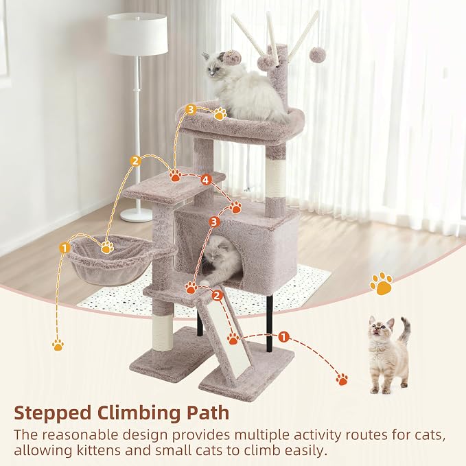 Cat Tree for Indoor Cats, Cat Tower - Image 2