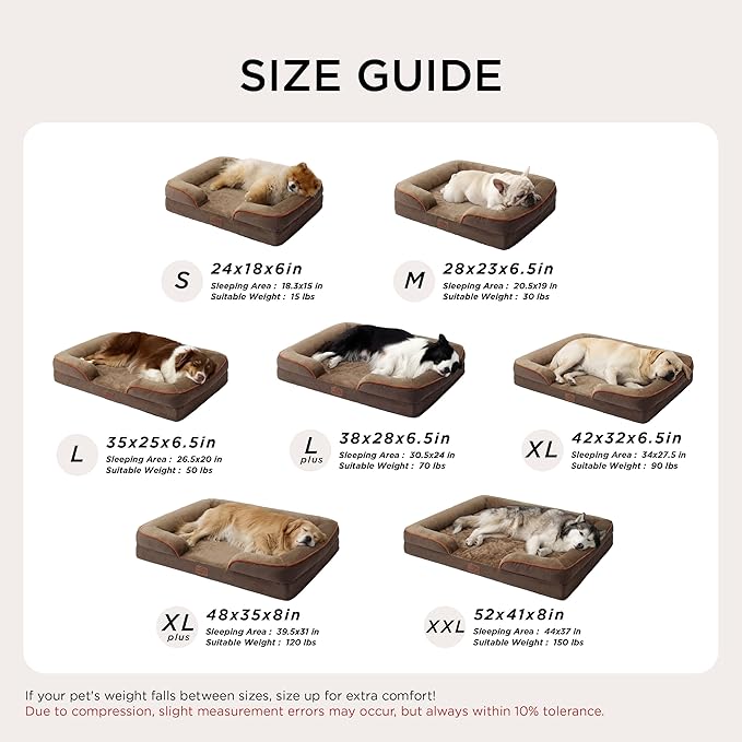 Bedsure Orthopedic Dog Beds Large Sized Dog - Image 7