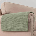 H.VERSAILTEX Plush Chenille Couch Armrest Cover 2 Packs Thick and Soft Sofa by HVERSAILTEX