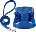BOOMIBOO Dog Harness with Leash Set, No Pull Adjustable Reflective Step-in by BOOMIBOO