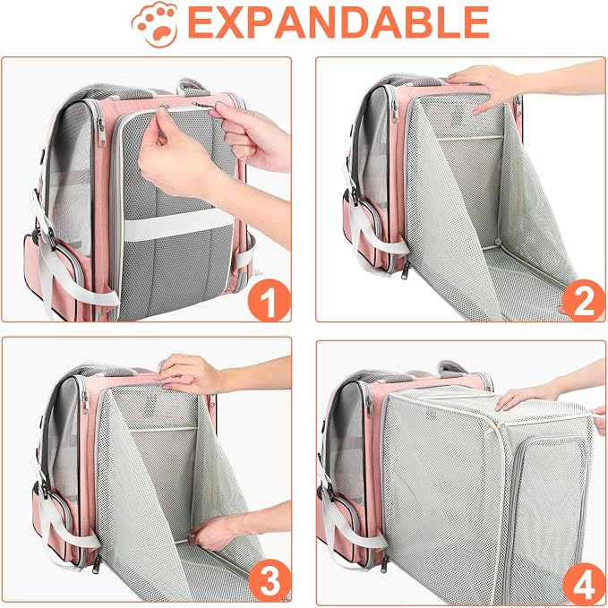 Texsens Innovative Traveler Bubble Backpack Pet Carriers - Image 5