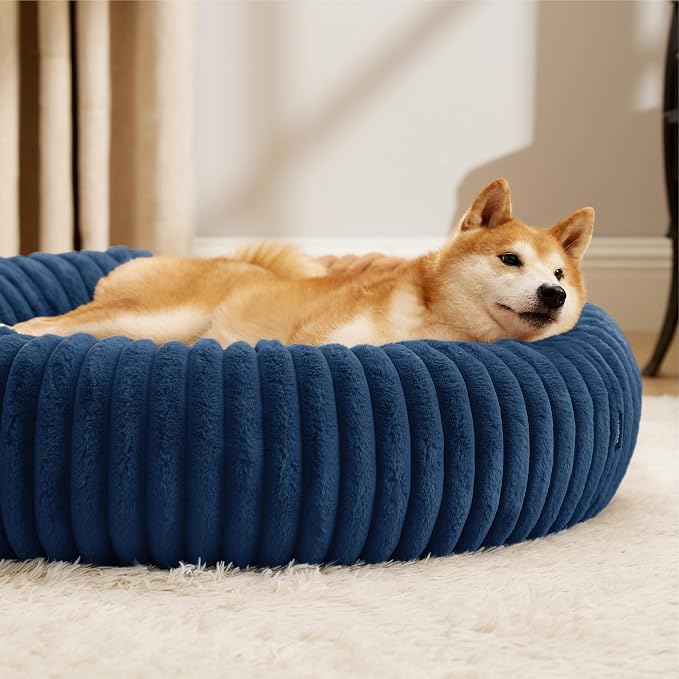 Bedsure ComfyFleece™ Donut Large Dog Bed - Image 7