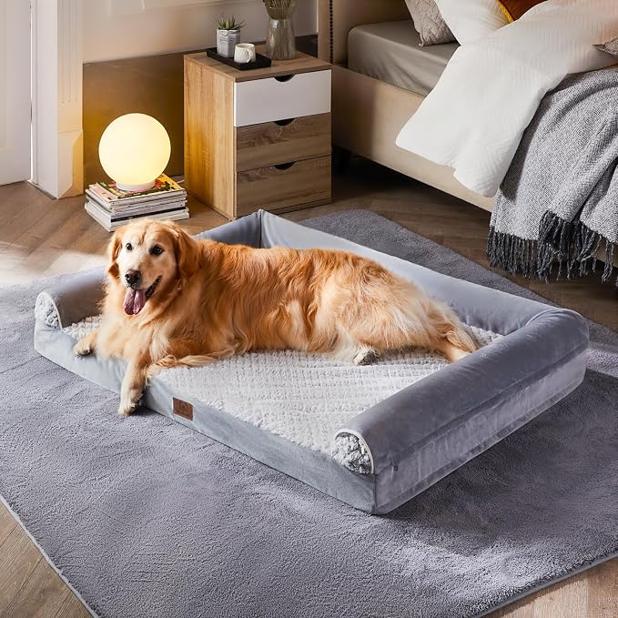 WNPETHOME Orthopedic Dog Beds for Large Dogs, Waterproof Memory Foam Large Dog - Image 2