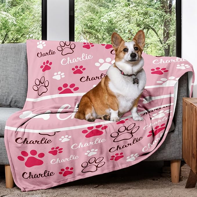 Personalized Dog Blanket, Customized Pet Blankets - Image 3