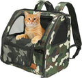 PETUX Cat Backpack Carrier for Small Cat ＆ Dog up to 12 lb by PETUX