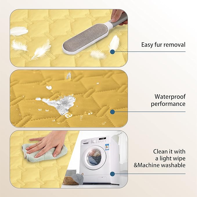 gogobunny 100% Double-Sided Waterproof Dog Bed Cover Pet Blanket Sofa Couch - Image 8