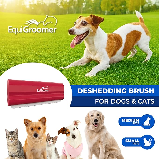 EasyGroomer Deshedding Brush for Dogs & Cats – Undercoat Grooming Tool for - Image 2
