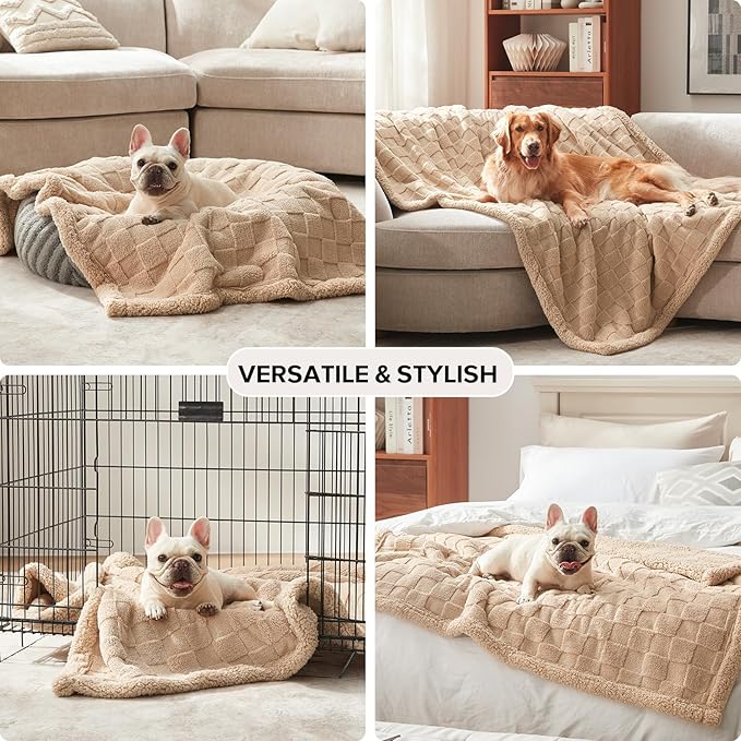 GASUR Waterproof Dog Blankets for Medium Small Dogs, Dog Blanket for Couch Bed - Image 5