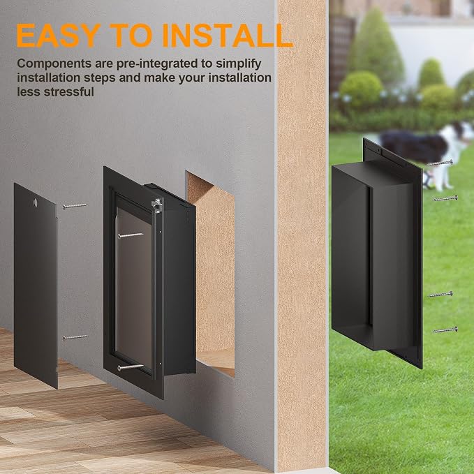 Doggy Door, All Aluminum Dog Door - Image 8