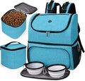 BAGLHER Pet Travel Bag, Double-Layer Pet Supplies Backpack, Pet Travel Backpack by BAGLHER
