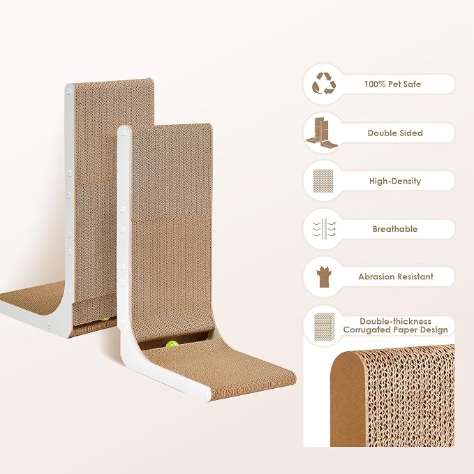 EHEYCIGA Cardboard Cat Scratcher - Image 2