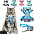 Halypet Cat Harness and Leash Set Cute Escape Proof Vest Harness by DOMoreWithYourPet