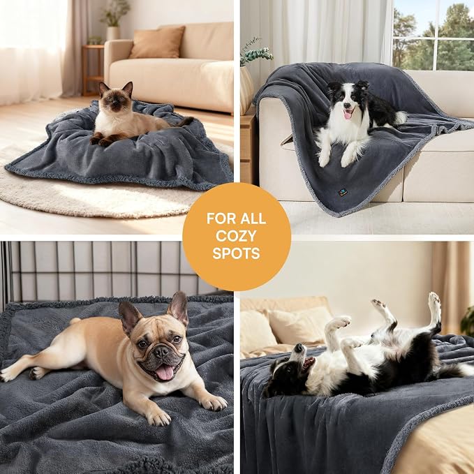Luciphia Waterproof Pet Blanket, Liquid Pee Proof Dog Blanket - Image 6
