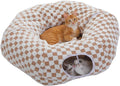 PEQULTI Cat Tunnel with Cat Bed by PEQULTI