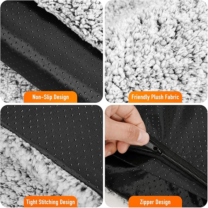 Self Warming Cat Bed, Heated Cat Bed, 2.0 Upgraded Thermal Foil Heating Pad - Image 4