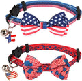ADOGGYGO American Flag Cat Collars by ADOGGYGO