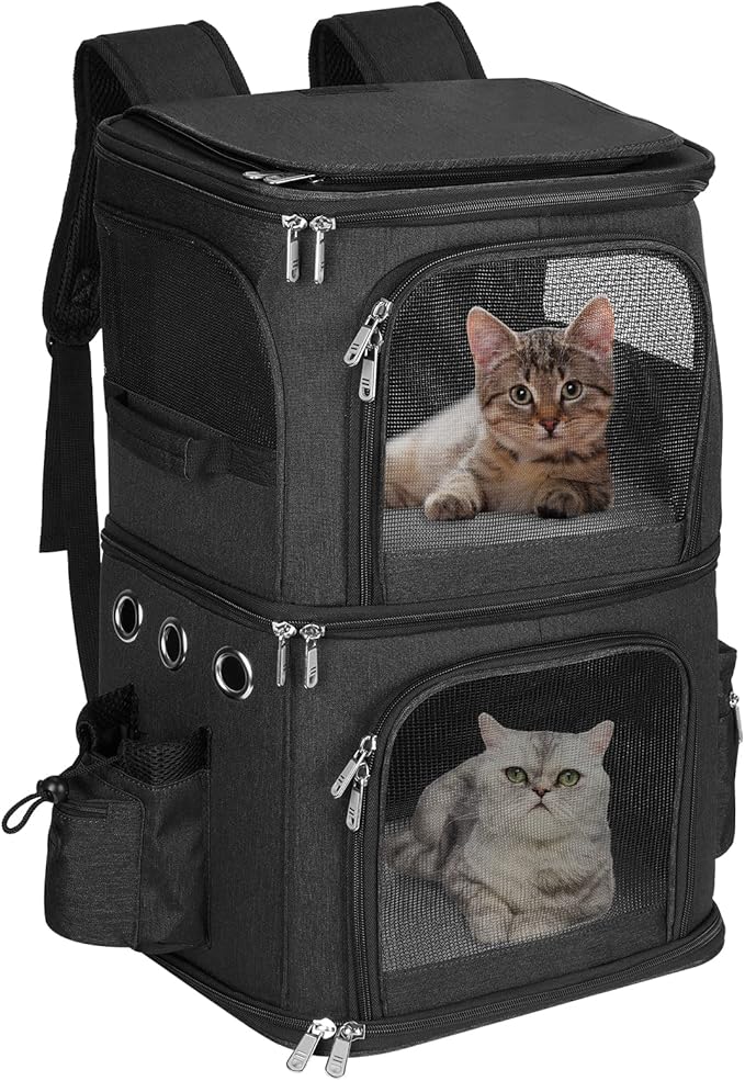 Double-Compartment Pet Carrier Backpack by HOVONO