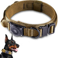2025 Upgrade Waterproof AirTag Dog Collar, Military Tactical Dog Collar by ODOKELE