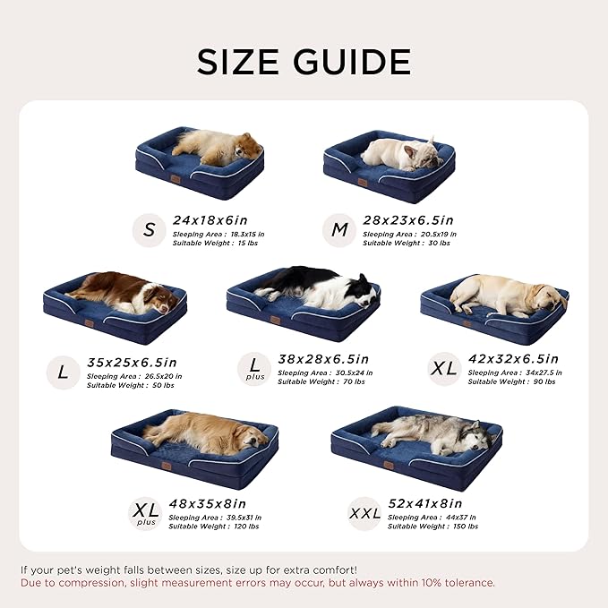 Bedsure Orthopedic Dog Beds Large Sized Dog - Image 7