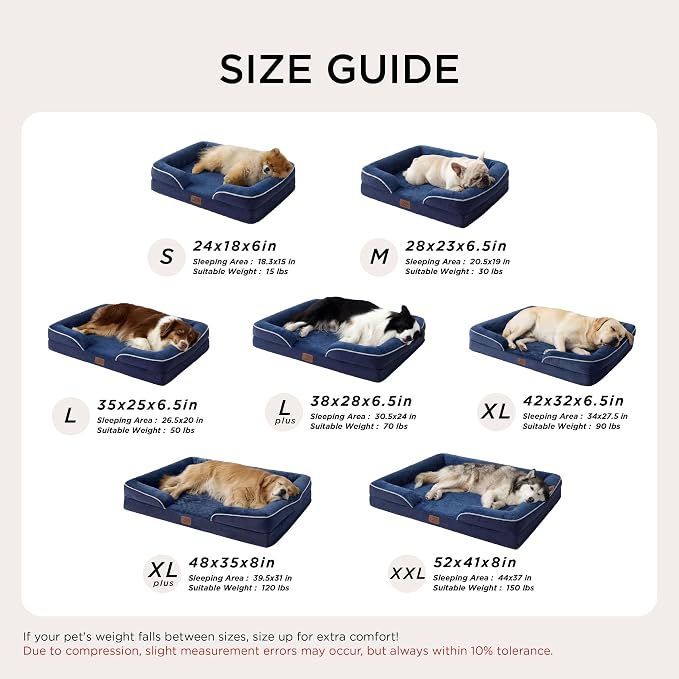 Bedsure L Plus Orthopedic Dog Bed - Image 7