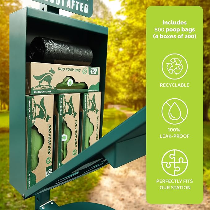 Hands-Free Dog Waste Station Outdoor - Image 4