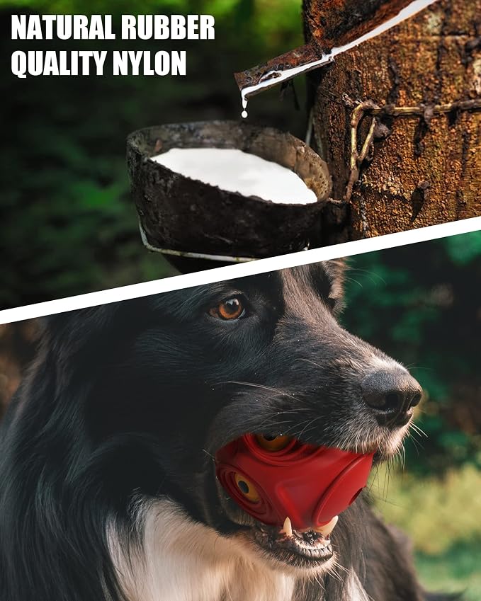 Mewlmart Giggle Ball for Dogs Interactive Dog Toys for Aggressive Chewers Dog - Image 3