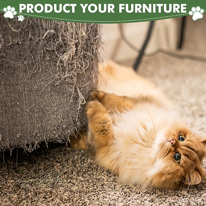 Palm Tree Cat Scratching Post, 3 Interactive Balls and Curved Design Scratching - Image 7
