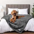 PetAmi Waterproof Dog Blanket for Queen Bed Large XL Dog Throw for Couch Cover by PetAmi