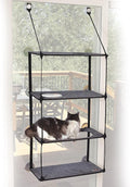 K&H Pet Products EZ Mount Quad Stack Cat Window Perch by KHPetProducts