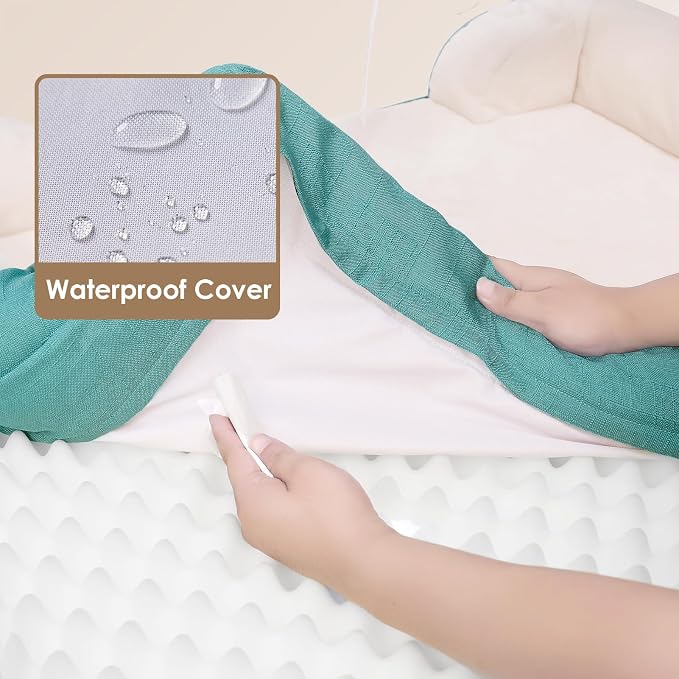 EHEYCIGA Orthopedic Dog Beds for Extra Large Dogs, Waterproof Memory Foam XXL - Image 3