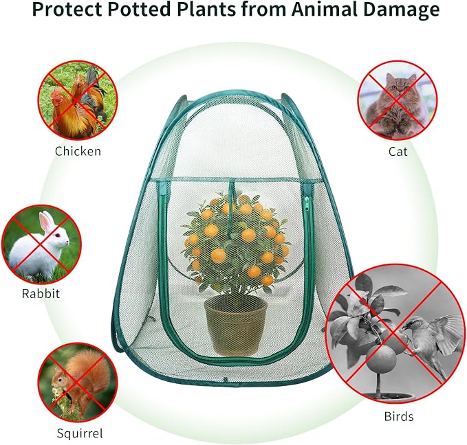 2PCS Mesh Plant Protector Tent from Animals - Image 3