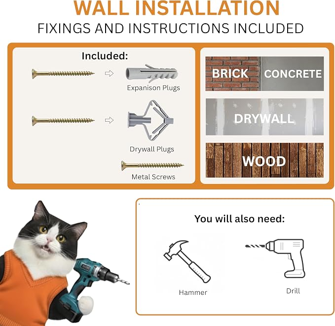 INICIO Cat Shelves – Dog Proof Feeding Station - Image 8