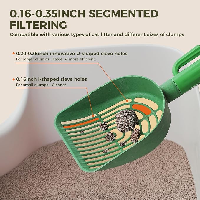 Cactus Cat Litter Scooper with Holder - Image 4