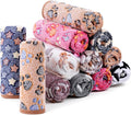 SHENLIU 18 Pcs Fleece Pet Blanket, 9 Style Small Fleece Pet Blanket Soft Warm by Unknown