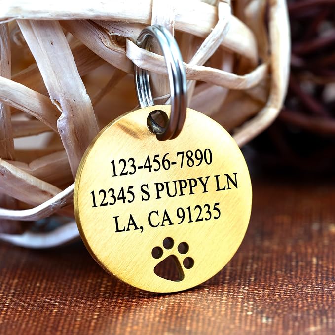 Ultra Joys Dog Tags Personalized - Image 3